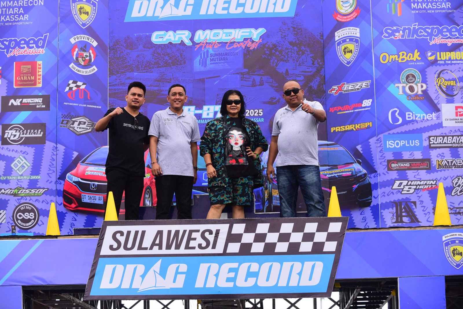 Sulawesi Drag Record 2025: Ajang Balap Mobil Penuh Aksi di Makassar